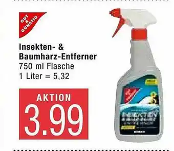 Marktkauf Gut & Günstig Insekten & Baumharz-entferner Angebot