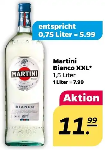 NETTO Martini Bianco XXL* 1,5 Liter Angebot