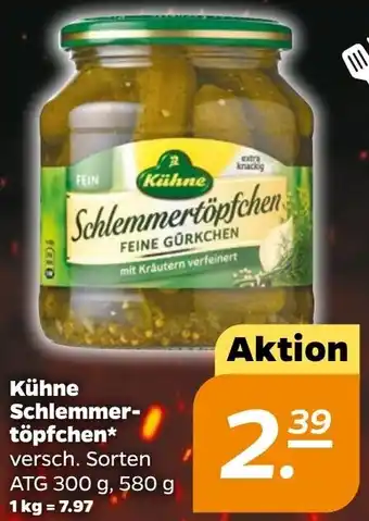 NETTO Kühne Schlemmertöpfchen 580 g Angebot