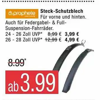 Marktkauf Prophete Steck-schutzblech Angebot