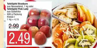 Marktkauf Tafeläpfel Braeburn Oder Tafeläpfel Pink Lady Angebot