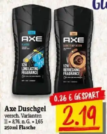 NP Discount Axe Duschgel 250ml Angebot