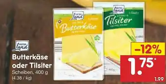 Netto Marken-Discount Butterkäse Oder Tilsiter Angebot