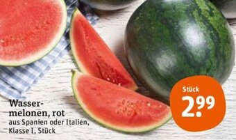 tegut Wassermelonen, rot Angebot