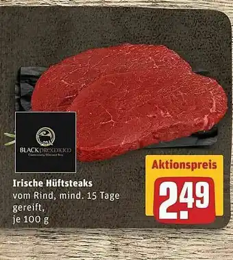 REWE Irische Hüftsteaks Angebot