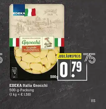 Scheck-in-Center Edeka Italia Gnocchi Angebot