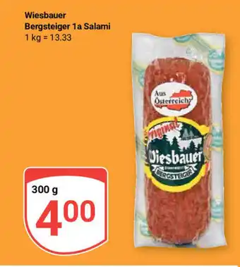 Globus Wiesbauer Bergsteiger 1a Salami 300g Angebot
