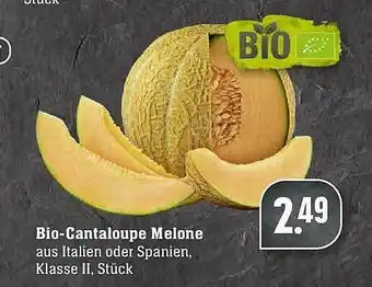 Scheck-in-Center Bio-cantaloupe Melone Angebot