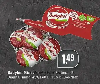 Scheck-in-Center Babybel Mini Angebot