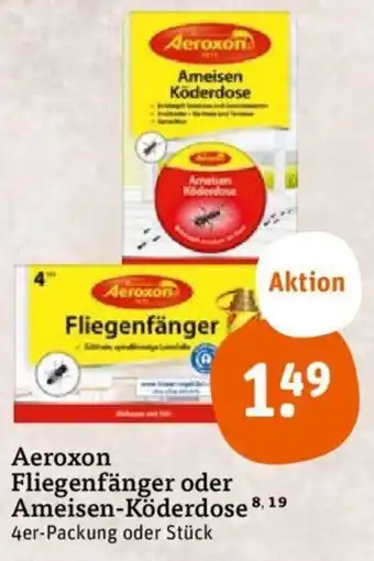 tegut Aeroxon Fliegenfänger oder Ameisen-Köderdose Angebot