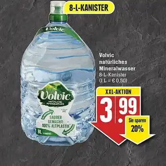 Scheck-in-Center Volvic Natürliches Mineralwasser Angebot