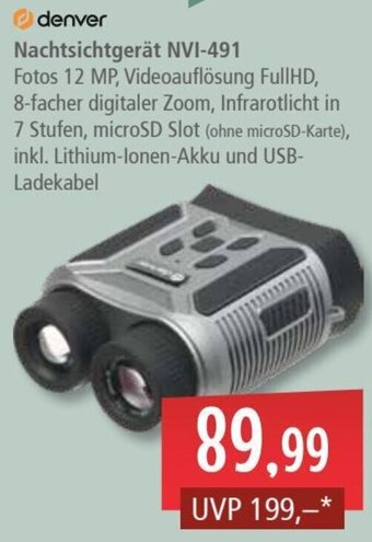 Pfennigpfeiffer denver Nachtsichtgerät NVI-491 Angebot