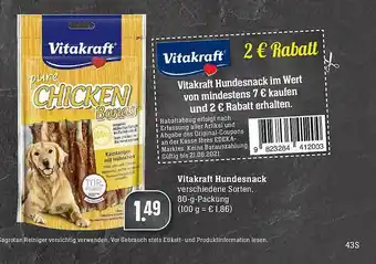 Scheck-in-Center Vitakraft Hundesnack Angebot