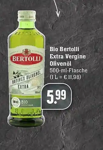 Scheck-in-Center Bio Bertolli Extra Vergine Olivenöl Angebot