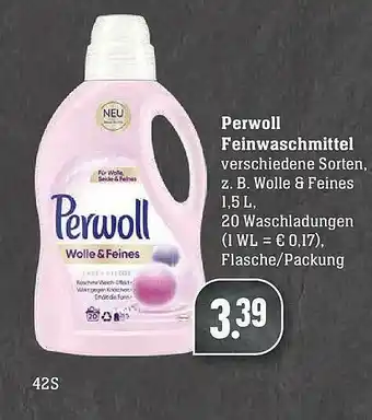 Scheck-in-Center Perwoll Feinwaschmittel Angebot