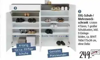 Zurbrüggen Xxl-schuh- Mehrzweck-schrank Angebot