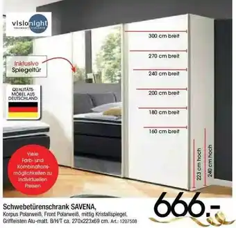 Zurbrüggen Schwebetürenschrank Savena Angebot