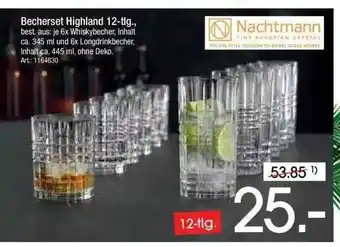 Zurbrüggen Becherset Highland 12-tlb Nachtmann Angebot