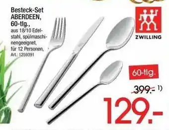 Zurbrüggen Besteck-set Aberdeen 60-tlg Angebot