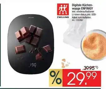 Zurbrüggen Digitale Küchen-waage Enfinigy Angebot