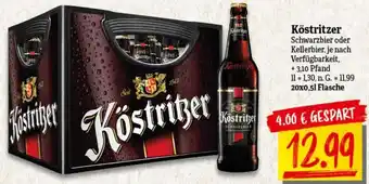 nah & gut Köstritzer 20x0,5 L Flasche Angebot