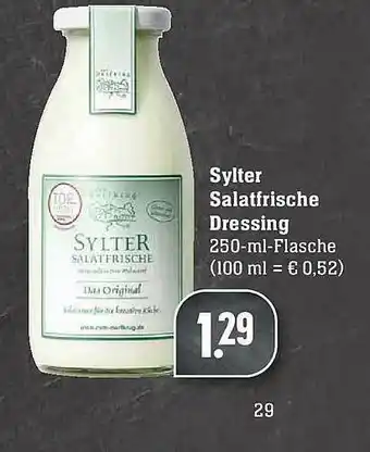 Edeka Sylter Salatfrische Dressing Angebot