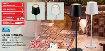 Schaffrath LED-Akku-Tischleuchte Angebot