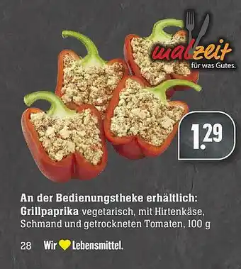 Edeka An Der Bedienungstheke Erhältlich: Grillpaprika Angebot