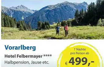 Edeka Vorarlberg Hotel Felbermayer Angebot