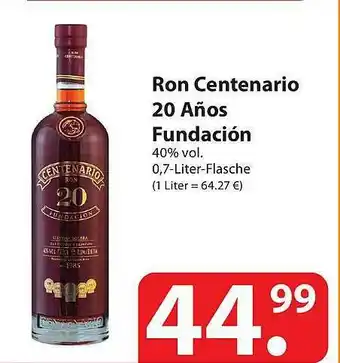 Famila Nord Ost Ron Centenario 20 Años Fundación Angebot