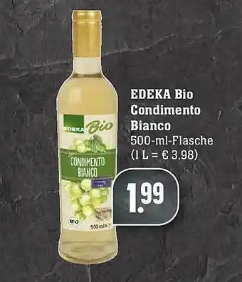 Edeka Edeka Bio Condimento Bianco Angebot