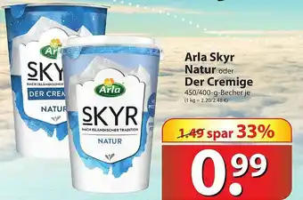 Famila Nord Ost Arla Skyr Natur Oder Der Cremige Angebot