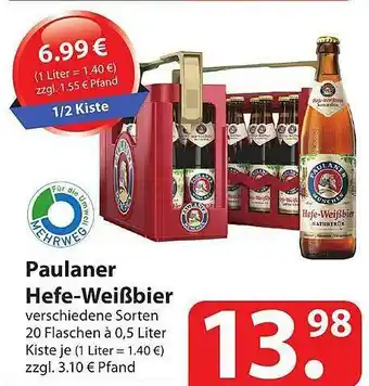 Famila Nord Ost Paulaner Hefe-weißbier Angebot