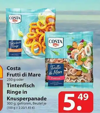 Famila Nord Ost Costa Frutti Di Mare Oder Tintenfisch Ringe In Knusperpanade Angebot