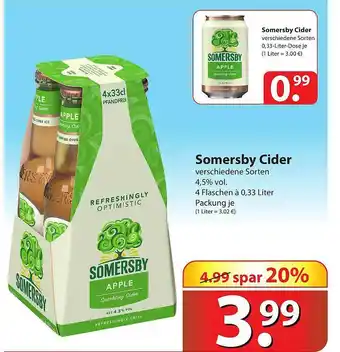 Famila Nord Ost Somersby Cider Angebot