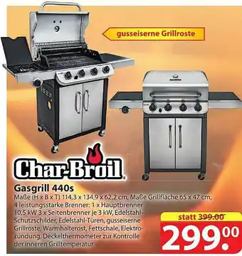 Famila Nord Ost Char-broil Gasgrill 440s Angebot