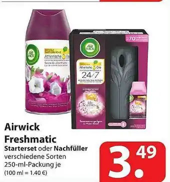 Famila Nord Ost Airwick Freshmatic Starterset Oder Nachfüller Angebot