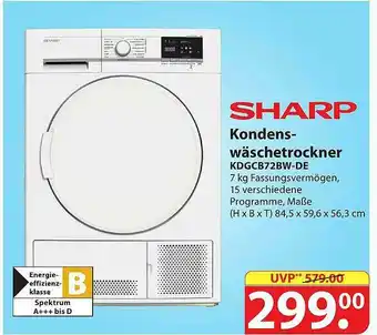 Famila Nord Ost Sharp Kondens-wäschetrockner Angebot