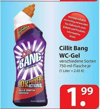 Famila Nord Ost Cillit Bang Wc-gel Angebot