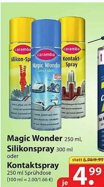 Famila Nord Ost Magic Wonder Silikonspray Oder Kontaktspray Angebot