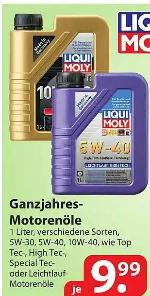 Famila Nord Ost Ganzjahres-motorenöle Angebot