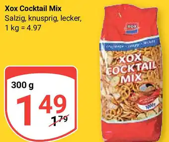 Globus Xox Cocktail Mix Salzig, knusprig, lecker, 300g Angebot