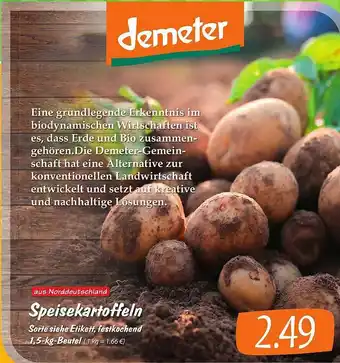 Famila Nord Ost Speisekartoffeln Demeter Angebot