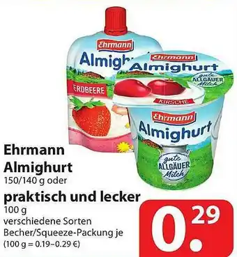 Famila Nord Ost Ehrmann Almighurt Oder Praktisch Und Lecker Angebot