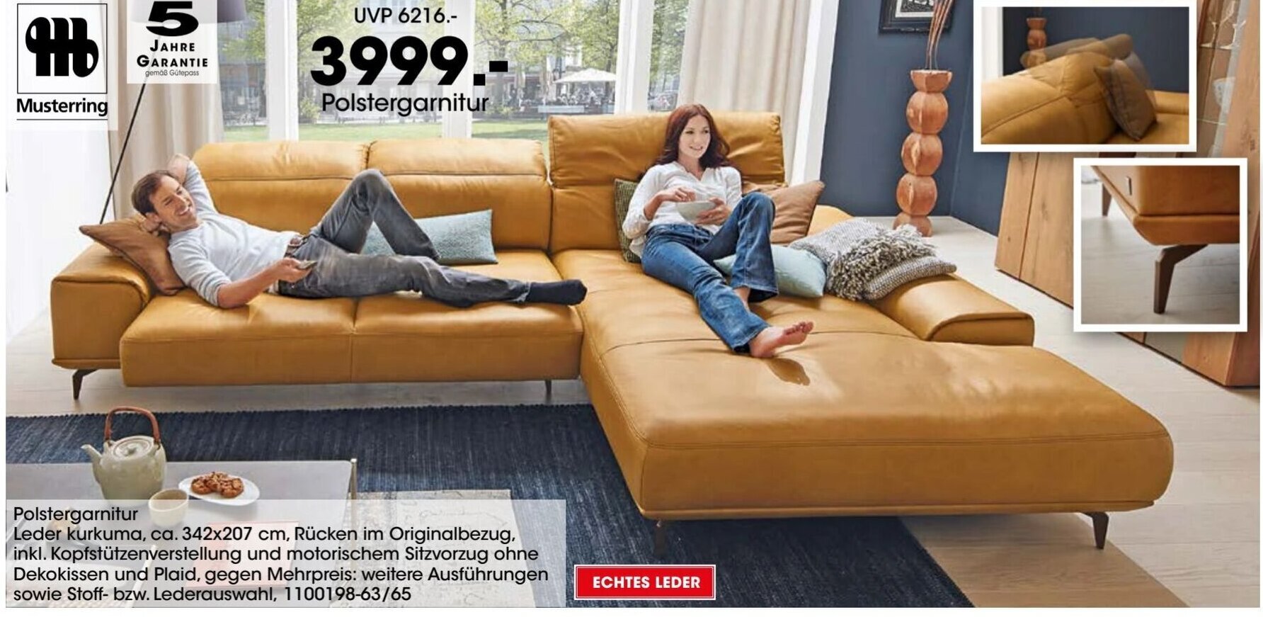 Möbel Martin Musterring Polstergarnitur Angebot