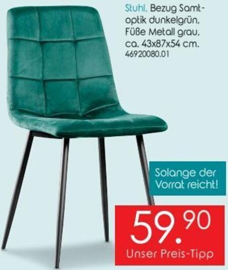 Schaffrath Stuhl Angebot