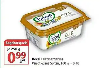 Globus Becel Diätmargarine Angebot