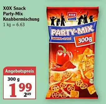 Globus Xox Snack Party-mix Knabbermischung Angebot