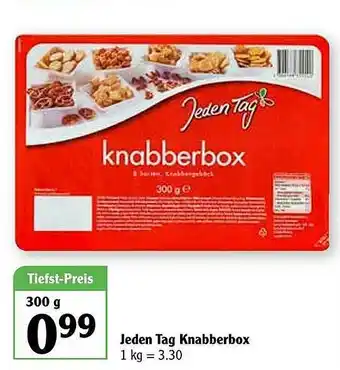 Globus Jeden Tag Knabberbox Angebot