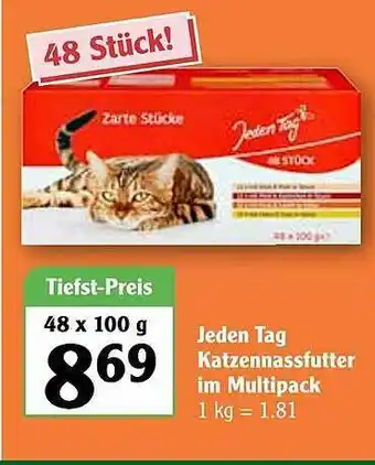 Globus Jeden Tag Katzennassfutter Im Multipack Angebot